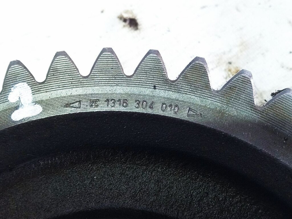 шестерня 1-ой передачи б/у - 3